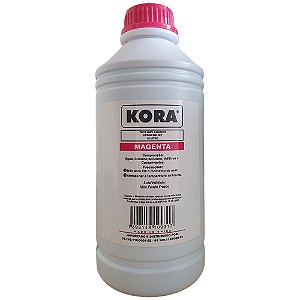Litro de Tinta Kora Epson Universal Corante M Magento Compativel Com Epson L3150 L3250 L355 L365 L375 L395