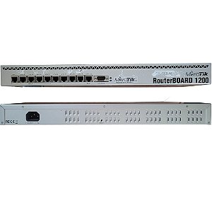 Routerboard Mikrotik RB1200 Gigabit 10 Portas- Semi Nova