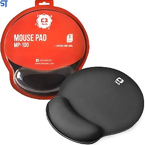 Mouse Pad Com Apoio em Gel MP-100 C3Tech