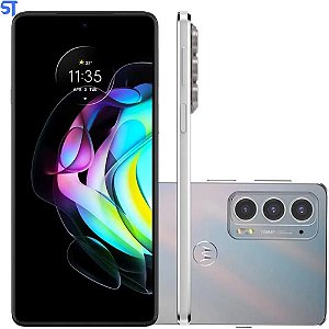 Smartphone Motorola Edge 20 128GB 5G Wi-Fi Tela 6,7'' Dual Chip 8GB RAM Câmera Tripla + Selfie 32MP - XT2143-1 Branco