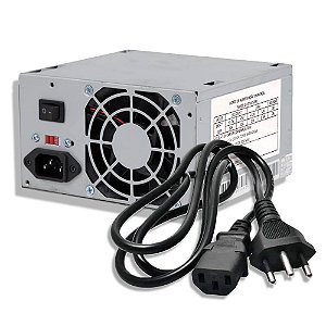 Fonte De Alimentação ATX 200W Potência Real Goldentec GT200R Com Cabo de Força