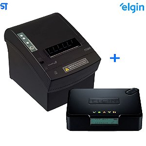 Impressora Fiscal i8 Elgin Com Modulo Fiscal Eletronico MFe2 Smart V1 Elgin Ethernet e USB + Serial