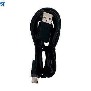 Cabo Motorola Carregamento Rápido Turbo USB á Tipo C 25W - Preto - Caixa Azul