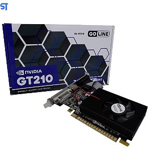 Placa de Vídeo Goline 1GB GeForce GT210 DDR3 - GL-GT210