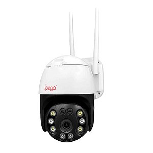Câmera Ip Wifi Visão Noturna, Sensor de Imagem Full HD Zoom 4X Ípega - KP-CA176