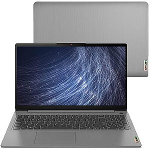 Notebook Lenovo IdeaPad 3i i3-1115G4 4GB 128GB SSD Intel Iris Xe Windows 11 15.6" FHD Antireflexo Prata- 82MD000FBR
