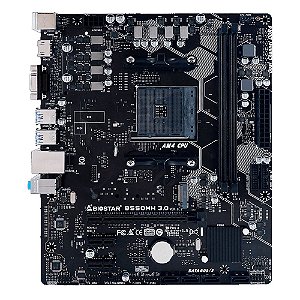 Placa Mãe Biostar B550MH 3.0 Socket AM4 / VGA / M.2 DDR4 Para AMD