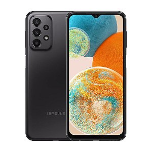 Smartphone Samsung Galaxy A23 Preto 5G Octa-Core 128GB  4GB RAM 6,6” Câm. Quádrupla + Selfie 8MP