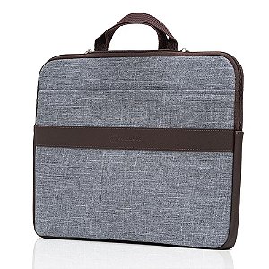 Case Para Notebook 15.6" Prime 2 Com Bolso e Alça Interna - Cinza | GT