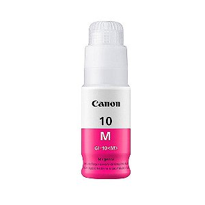 Garrafa de Tinta Canon GI 10M Magenta 7.700 Paginas Para Mega Tank G6010 G7010
