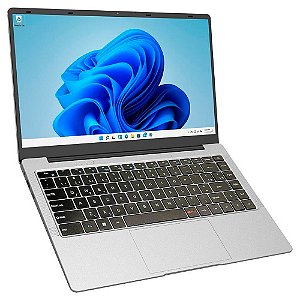 Notebook HQ Joy Intel Celeron, 4GB DDR4, SSD 128GB, Tela 14.1 Full HD, Windows 11, Prata, Professional - NHJ-W11h-Ce1