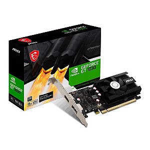 Placa de Vídeo MSI LP OC NVIDIA GeForce GT-1030 4GB - 912-V812-001