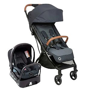 Conjunto Carrinho Eva TS Trio Travel System Eva Trio Essential Graphite - Maxi-Cosi CAX00506