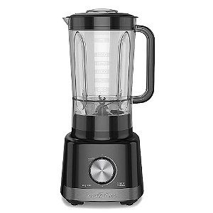 Liquidificador Britânia Pro Maxx BLQ1280P Lâminas Inox, 1150W, Capacidade 2,7L - Preto - 220V