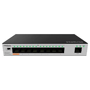 Switch Nao Gerenciavel 9 Portas Com 8 Fast Ethernet PoE+ SF 900 Hi-PoE Intelbras