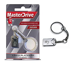 Pen Drive Chaveiro Mini Linha Platinum 32GB Classe