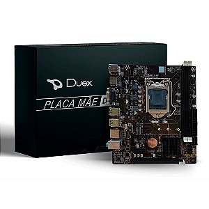 Placa Mae Duex DX H61ZG M2, DDR3, Socket 1155, M-ATX, Chipset Intel H61, DX-H61ZG-M2