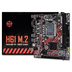 Placa Mae TGT H61 M.2, DDR3, Socket LGA1155, M-ATX, Chipset Intel H61, TGT-H61-M2