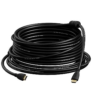 Cabo HDMI 10 Metros 2.0 Intelbras CHF 2010, 4K Ultra HD, 60Hz, 10m, Preto