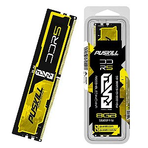Memória RAM Gamer Desktop 8GB (1x8GB), DDR5, 5600MHz - PUSKILL PSK-05546M56008-8GB