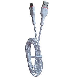 Cabo de Dados e Carga USB Para USB-C Comprimento 1M - Exbom