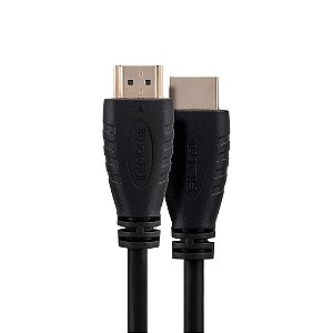 Cabo HDMI Intelbras 2.0 Com 3 Metros CH 2030 Suporta Resolução 4K em 60Hz Blindagem Tripla