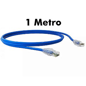 Metro de Cabo de Rede Cat 5 D Connect Azul
