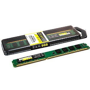 Memória Ram Desktop 8GB 1600MHz DDR3, OxyBR