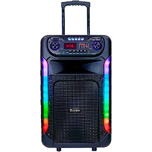 Caixa De Som Portátil 1200W RMS, Bluetooth, Função TWS, Sumay Power X Sm-CAP37, Bivolt