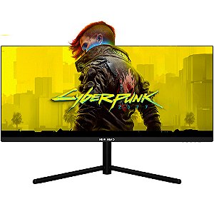 Monitor Gamer 30" New Hero Blade UltraWide, IPS, Full HD, 200Hz, 1ms, FreeSync, HDMI e Display Port, Preto