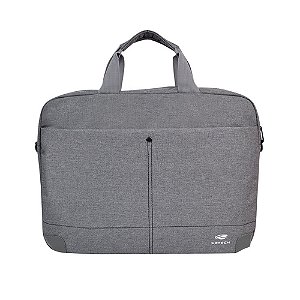 Case Para Notebook 15.6", Com Bolsos e Alça, C3Tech ML-50GY - Cinza