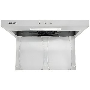 Depurador De Ar Slim Suggar 60cm Dps160BIBR -Branco Bivolt Com Manta