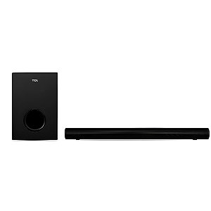 Soundbar TCL Com Subwoofer Sem Fio Bluetooth S522W - Bivolt, Preto