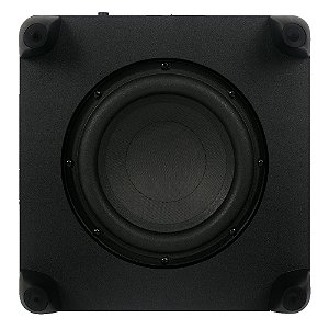Subwoofer JBL Ci8p Ativo 8" Polegadas 100w Rms Gabinete Bass-Reflex Preto Bivolt