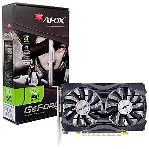 Placa de Vídeo Afox Geforce GTX1050TI 4GB DDR5 128 Bits - AF1050TI-4096D5H5-V3