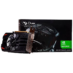 Placa de Vídeo Duex NVIDIA GeForce GTX 1050 TI, 4GB GDDR5, 128 Bits - DX GTX1050TI-4GD5