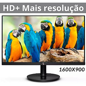Monitor LED 20 Polegadas, 3Green, 75Hz, Widescreen, VESA, HDMI/VGA, Ajuste de Inclinação, Preto