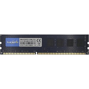 Memória RAM Desktop 8GB 1600MHz DDR3 DIMM 1.5V - TECMIYO
