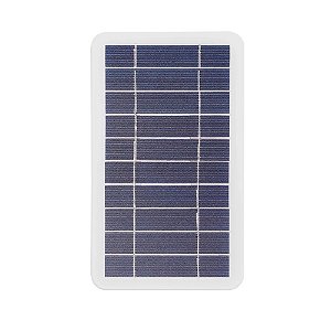 Painel Solar Externo Portatil, À Prova D'Água, Com Entrada USB, 157mm x 94mm