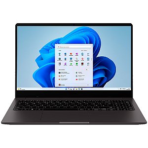 Notebook Samsung Galaxy Book 2 Intel Core i3-1215U, Windows 11 Home, 8GB, 1TB SSD, 15.6" Full HD LED NP550XED-KT4BR