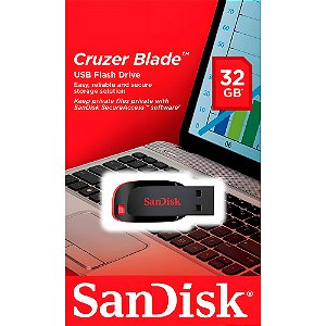 Pendrive SanDisk Z50 Cruzer Blade 32GB USB-A USB 2.0 - SDCZ50-32G-B35