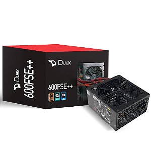 Fonte ATX Duex 600w 80 Plus Bronze PCF Ativo Full Modular - Dx-600FSE++