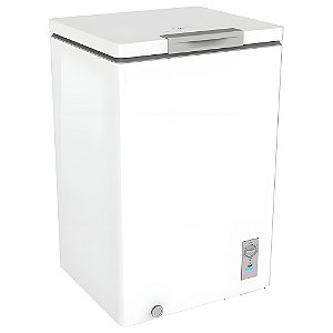 Freezer Horizontal 100 Litros, Midea, 127V, Branco, CFA10B1