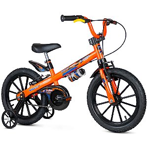 Bicicleta Infantil Masculinho Nathor Aro 16 Extreme - Laranja