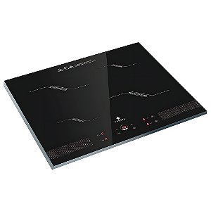 Fogão Cooktop De Indução 4 Bocas Tronos IF7010B1, Mesa Vitrocêramica, Painel Touch Com Timer, 9 Níveis Power Boost, 220v