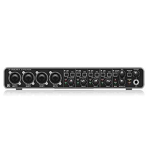 Interface de Áudio Behringer UMC404HD - USB MIDI Microfones, Guitarras, Teclados