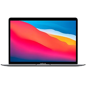 Notebook Apple MacBook Air 13" M1 (CPU 8-Core e GPU 7-Core, 8 GB RAM, 256 GB SSD) - ( A2337 )Cinza Espacial