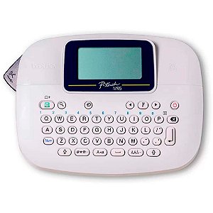 Rotulador Eletrônico Brother, Portátil, PTM95WT, Branco, 12mm, Teclado QWERTY