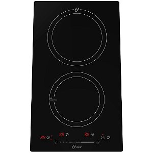 Cooktop por Indução Oster, 2 Bocas, Touch Screen 2 em 1, 220V, OTOP202