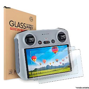 Película De Vidro, Para Controle Drone, DJI RC Mini 3 Pro, Anti Arranhões